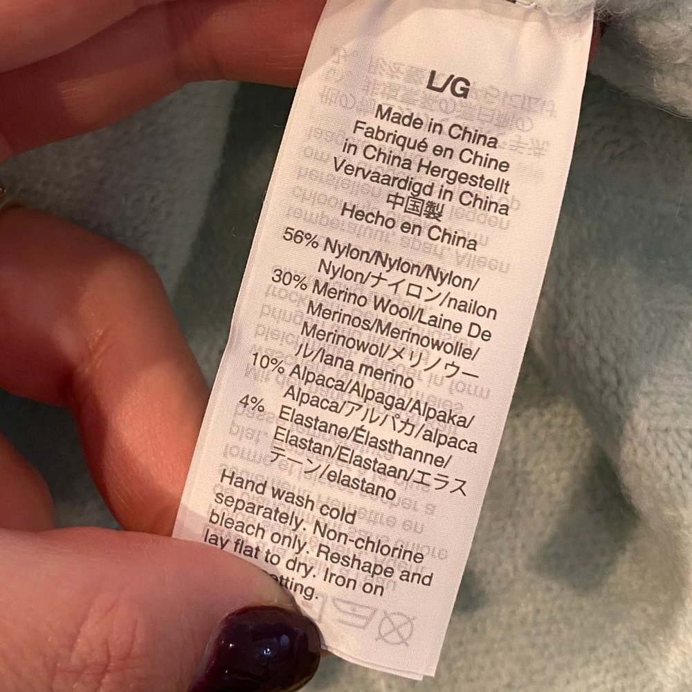 J.Crew Turtleneck Mint Sweater - Picture 5 of 5